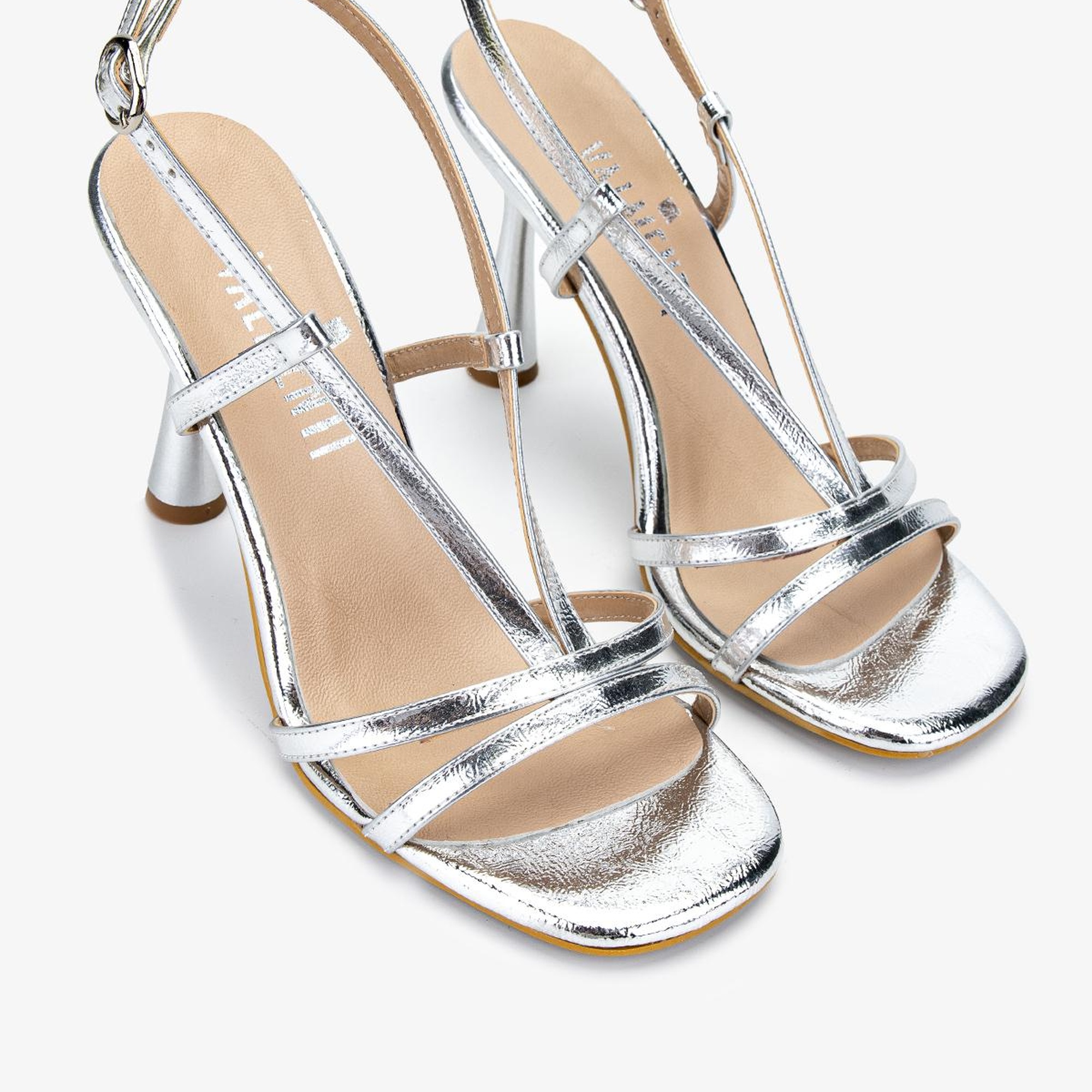 Valmenti Kadın Lame Topuklu Ayakkabı