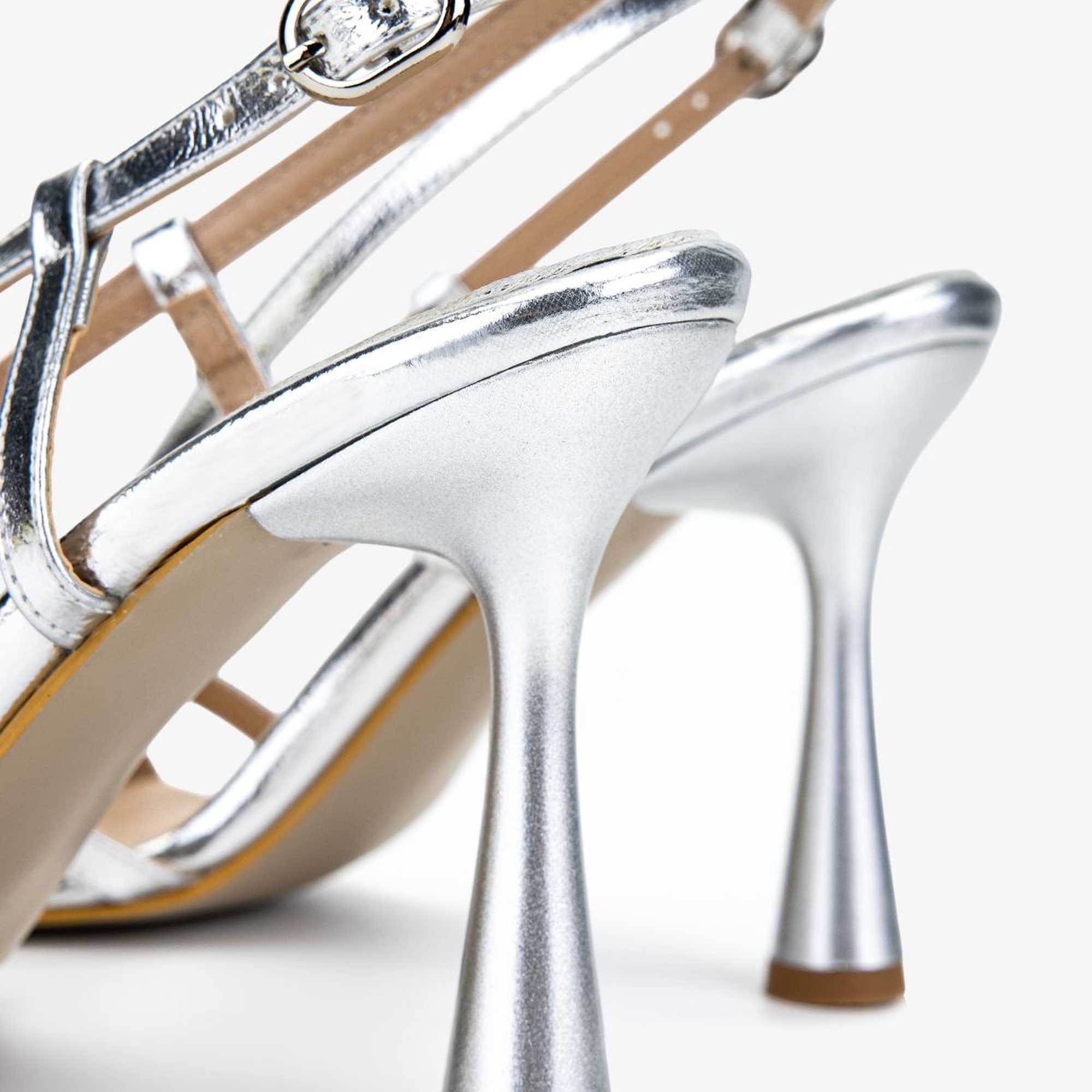 Valmenti Kadın Lame Topuklu Ayakkabı