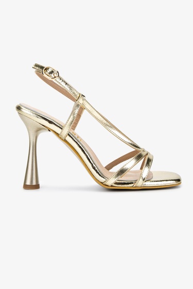  Valmenti Kadın Dore Topuklu Ayakkabı