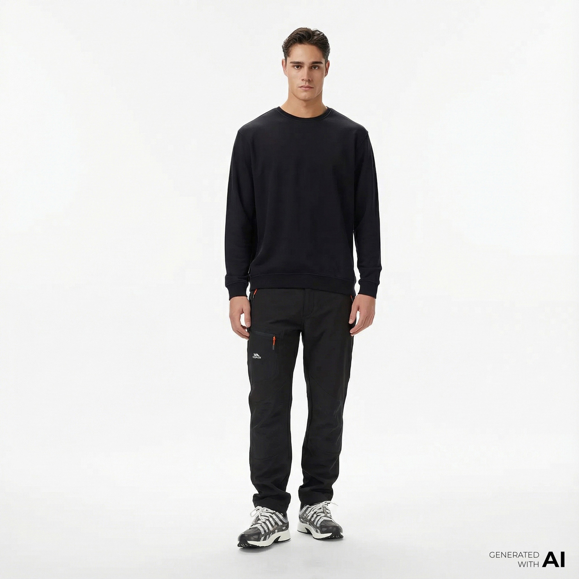 Trespass Passcode Erkek Krem Günlük Pantolon