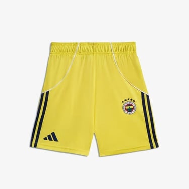  adidas Fenerbahçe 25-26 Çocuk Sarı Futbol Deplasman Şortu