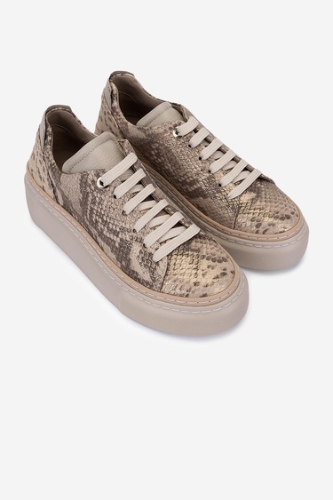  Valmenti Kadın Bej Sneakers & Spor Ayakkabı