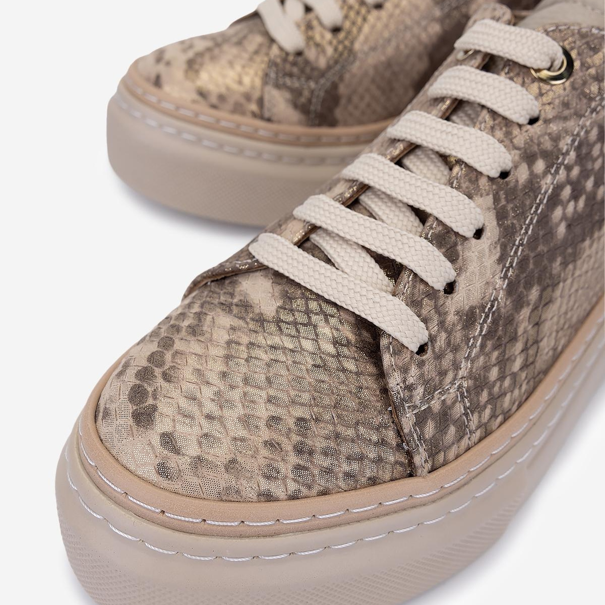 Valmenti Kadın Bej Sneakers & Spor Ayakkabı