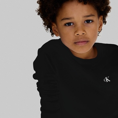  Calvin Klein 2'li Chest Mono  Çocuk Siyah Atlet