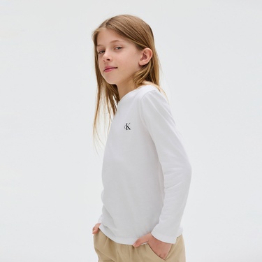  Calvin Klein 2'li Chest Mono  Çocuk Siyah Atlet