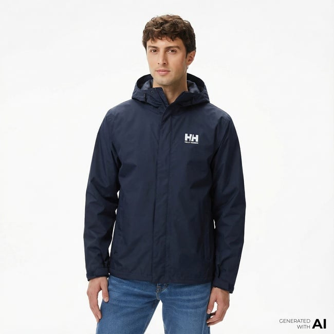  Helly Hansen Seven J Erkek Lacivert Yağmurluk