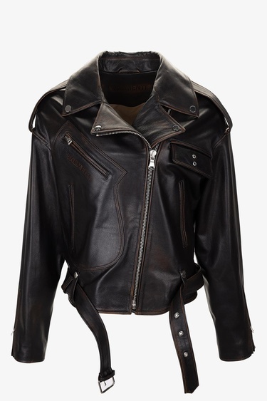  Valmenti Kadın Hakiki Deri Viski Eskitme Deri Mont