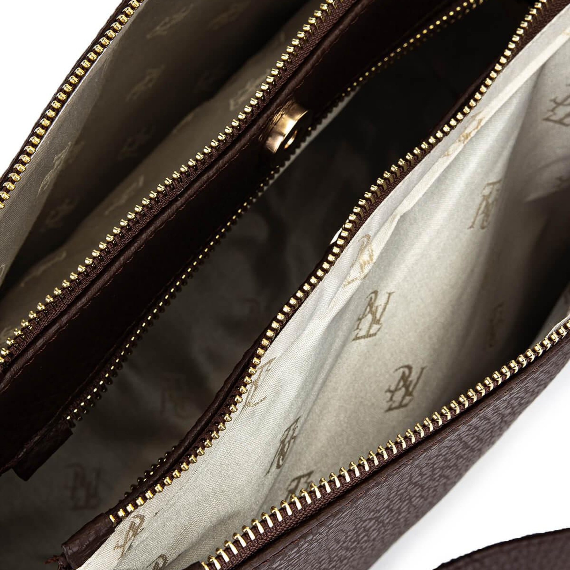 Tamer Tanca Kadın Suni Deri Kahverengi Kol Çantası