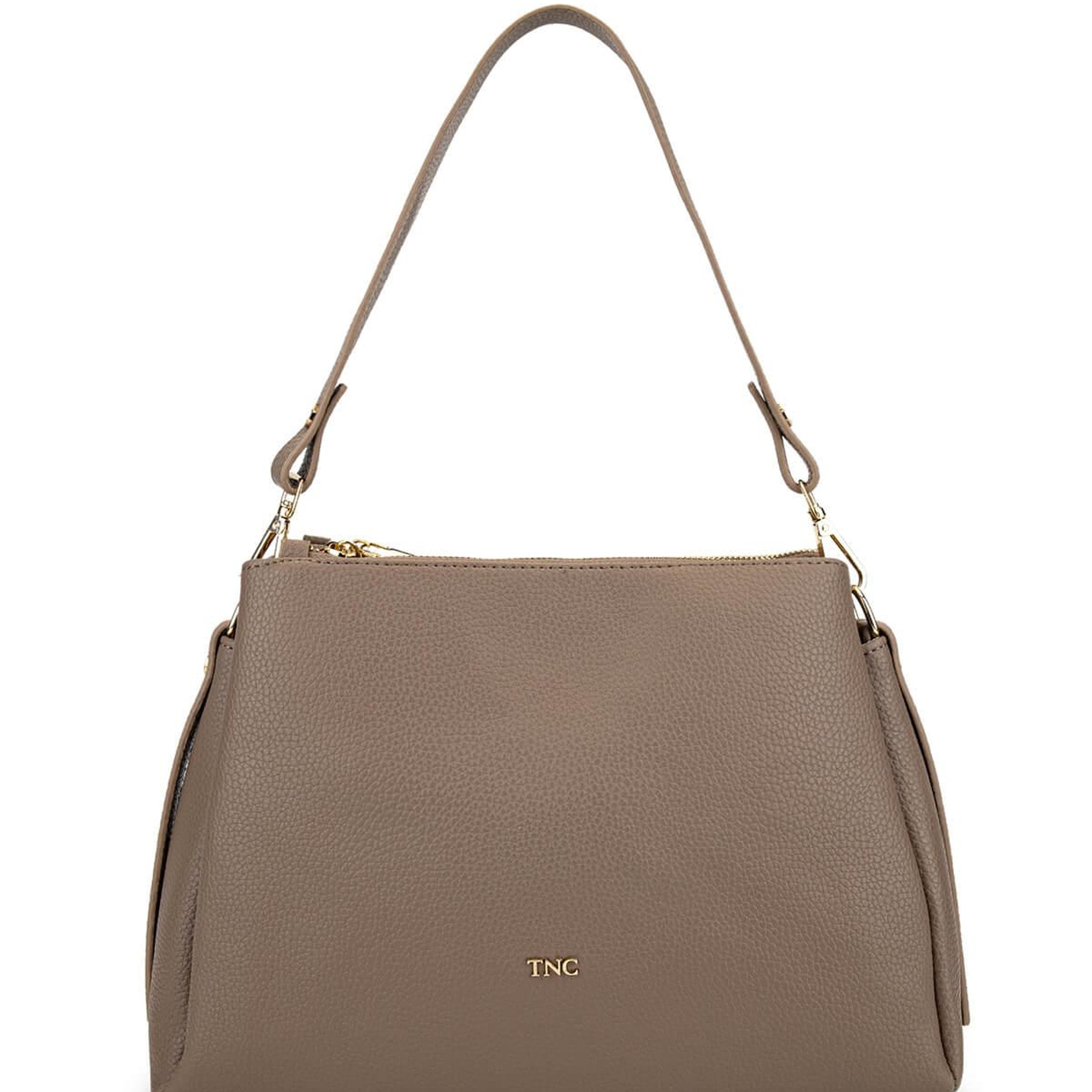 Tamer Tanca Kadın Suni Deri Vizon Floter Kol Çantası