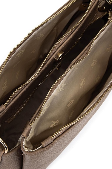  Tamer Tanca Kadın Suni Deri Vizon Floter Kol Çantası