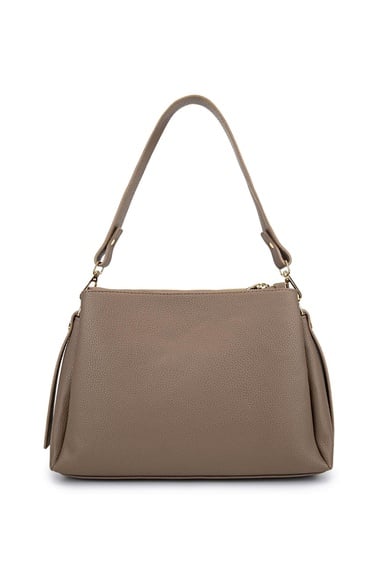  Tamer Tanca Kadın Suni Deri Vizon Floter Kol Çantası