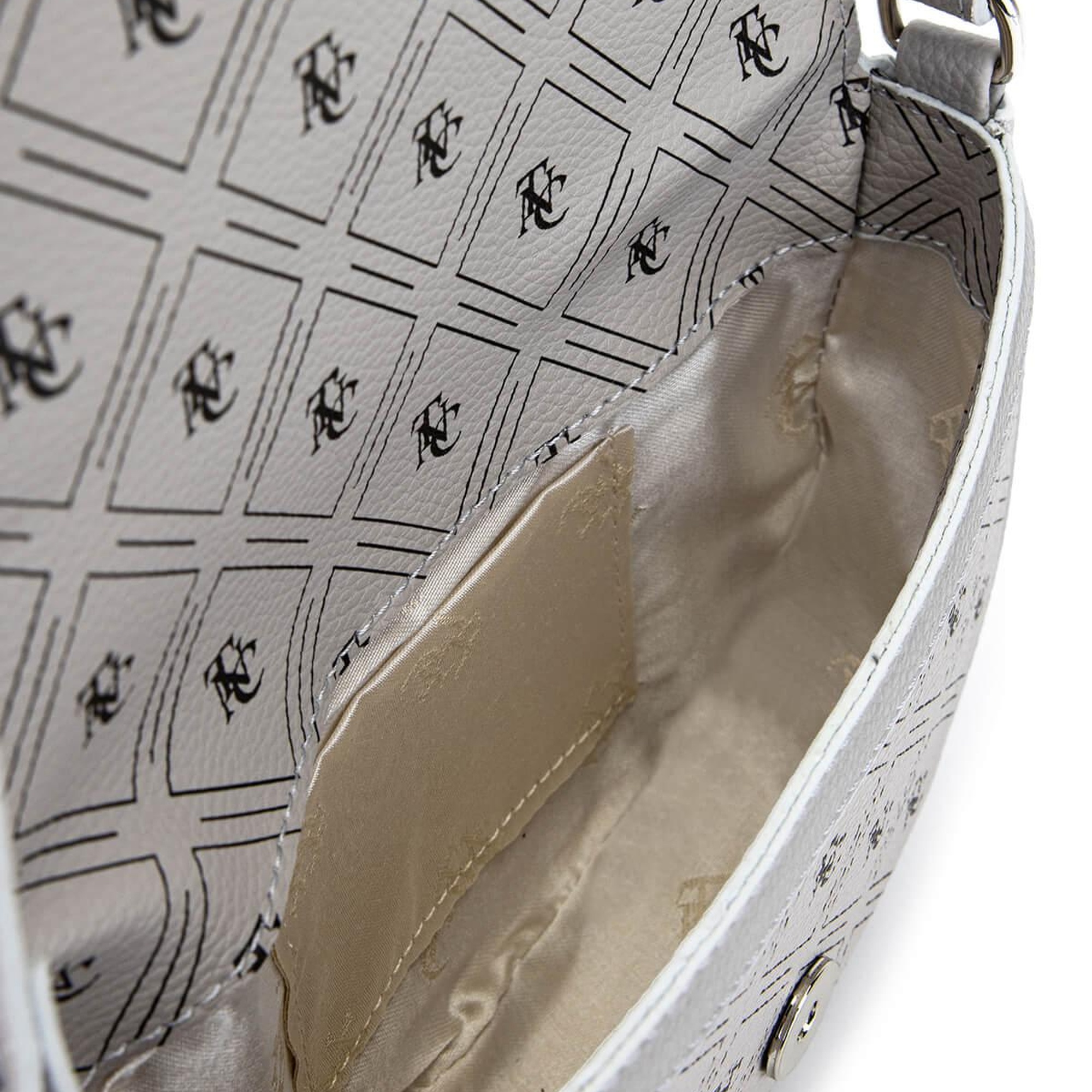 Tamer Tanca Kadın Suni Deri Gri Postacı Çanta