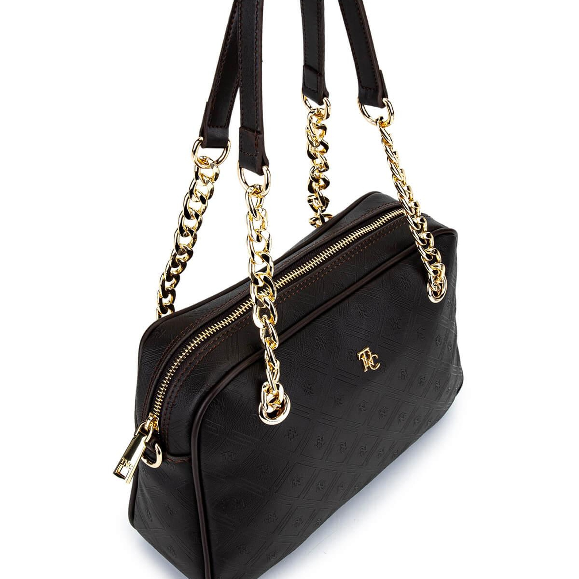 Tamer Tanca Kadın Suni Deri Kahverengi Postacı Çanta