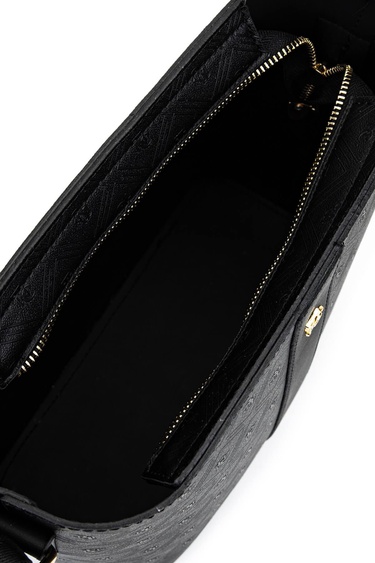  Tamer Tanca Kadın Suni Deri Siyah Postacı Çanta