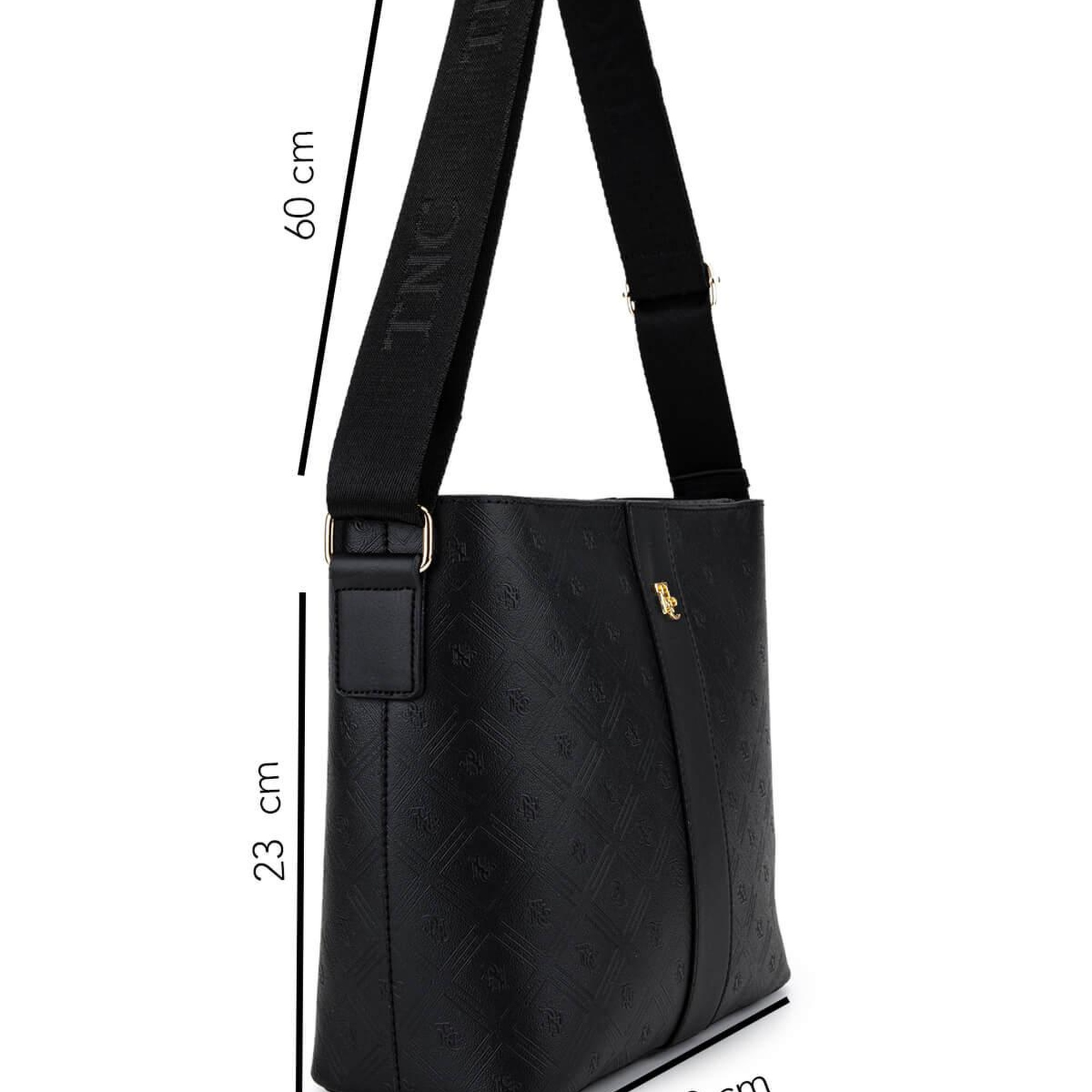 Tamer Tanca Kadın Suni Deri Siyah Postacı Çanta