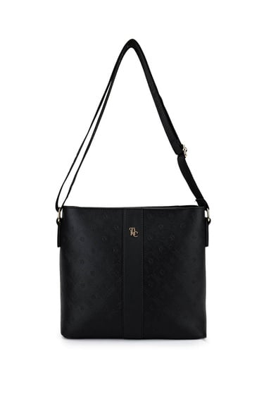  Tamer Tanca Kadın Suni Deri Siyah Postacı Çanta