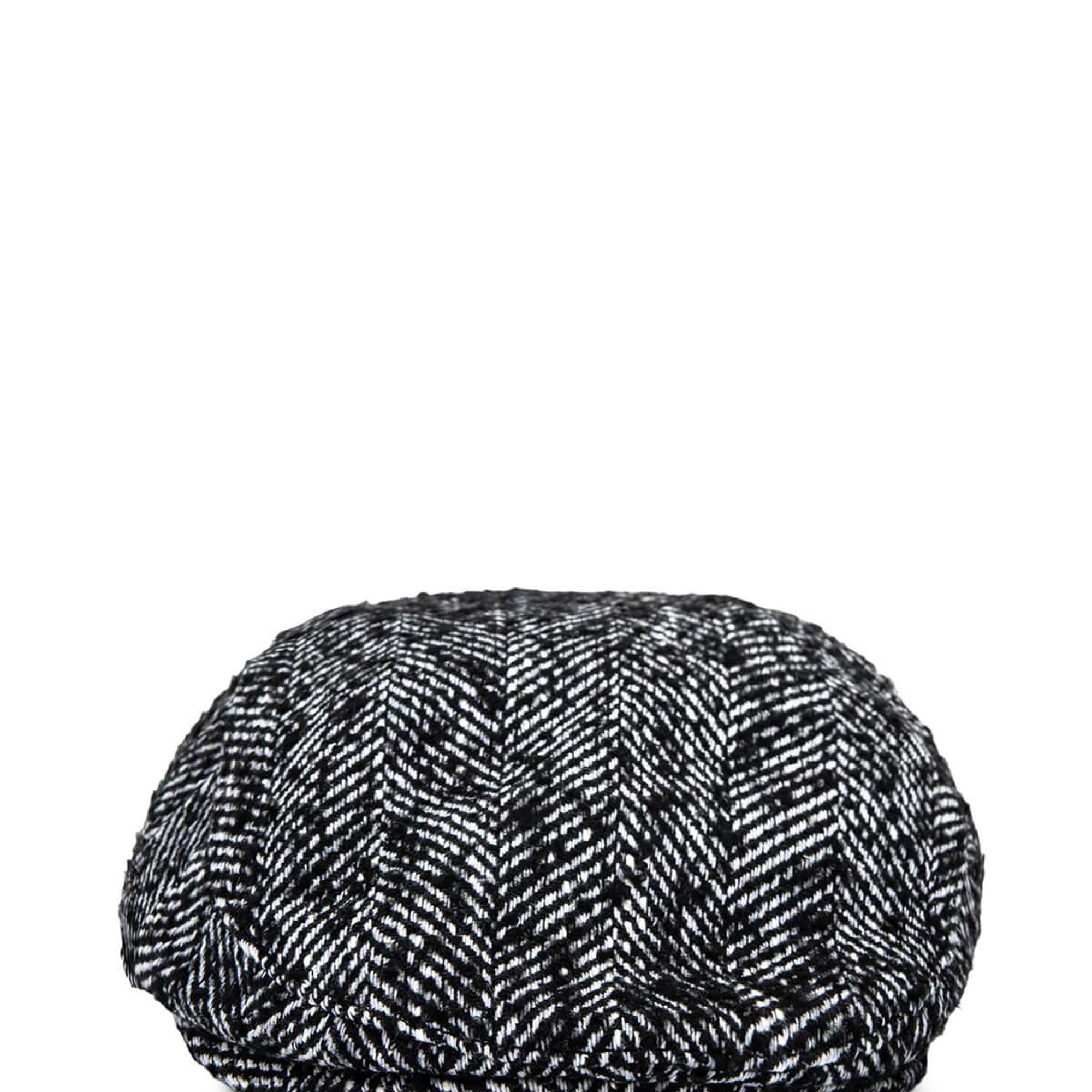 Tamer Tanca Erkek Tekstil Siyah/Beyaz London Şapka