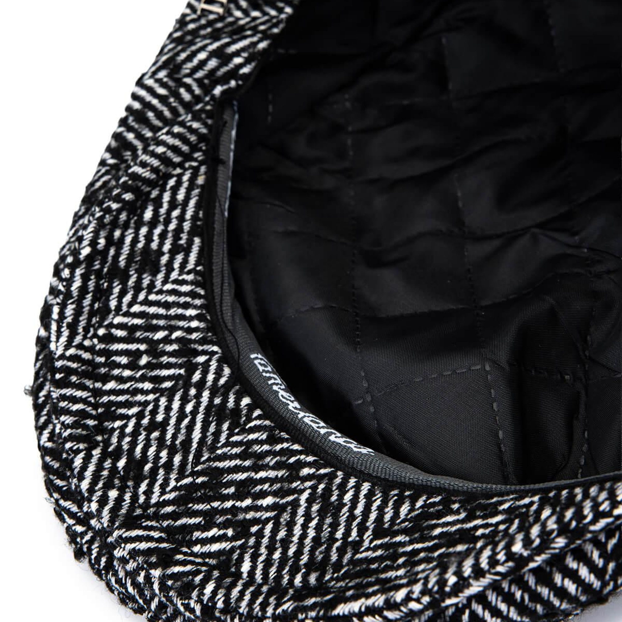 Tamer Tanca Erkek Tekstil Siyah/Beyaz London Şapka