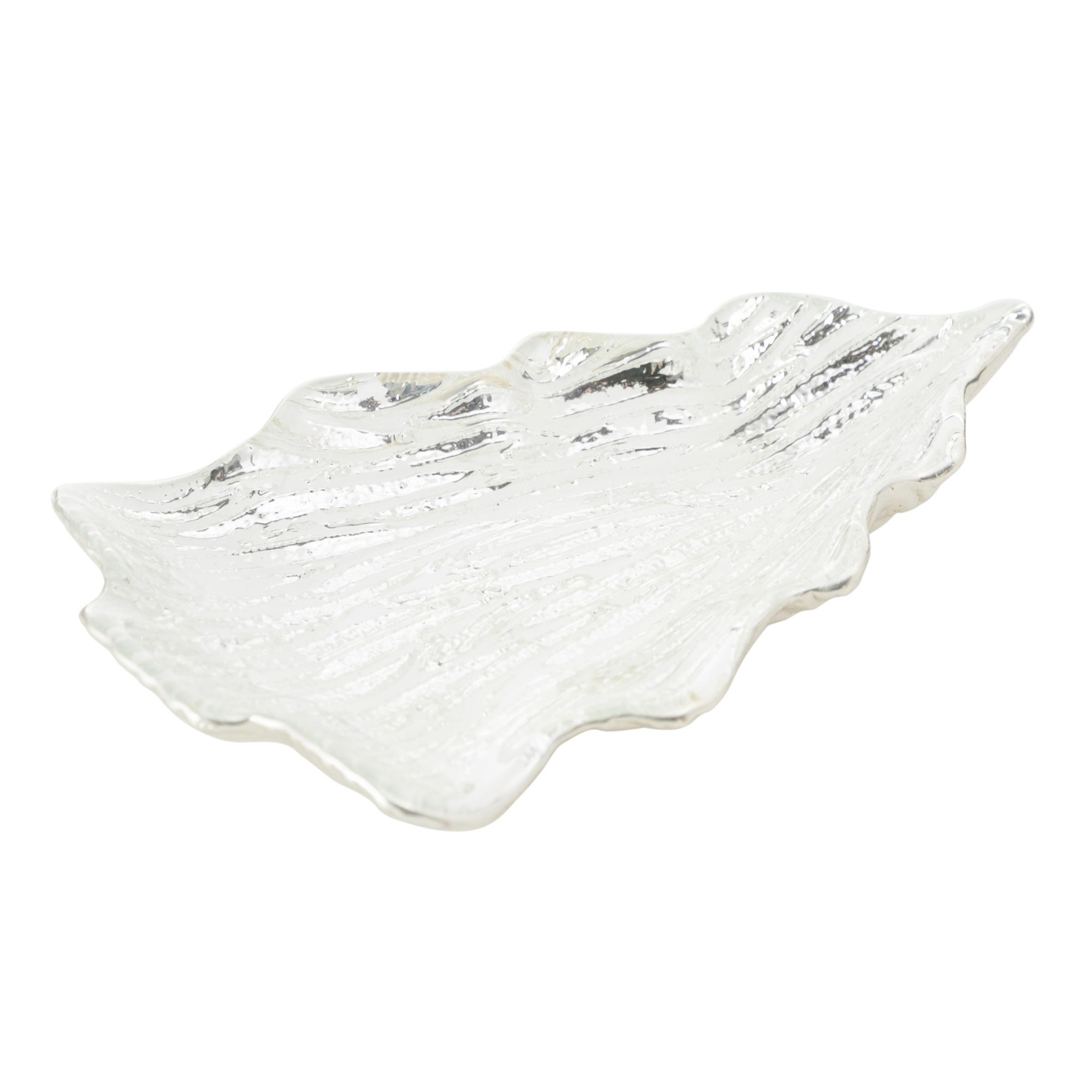 SILVER NEW YEAR DEKORATİF KASE  21 CM