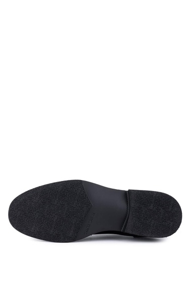  Tamer Tanca Erkek Hakiki Deri Siyah Klasik Ayakkabı