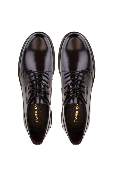  Tamer Tanca Erkek Hakiki Deri Kahverengi Casual Ayakkabı