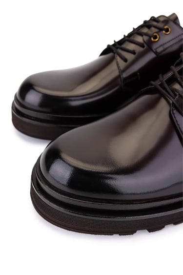  Tamer Tanca Erkek Hakiki Deri Kahverengi Casual Ayakkabı