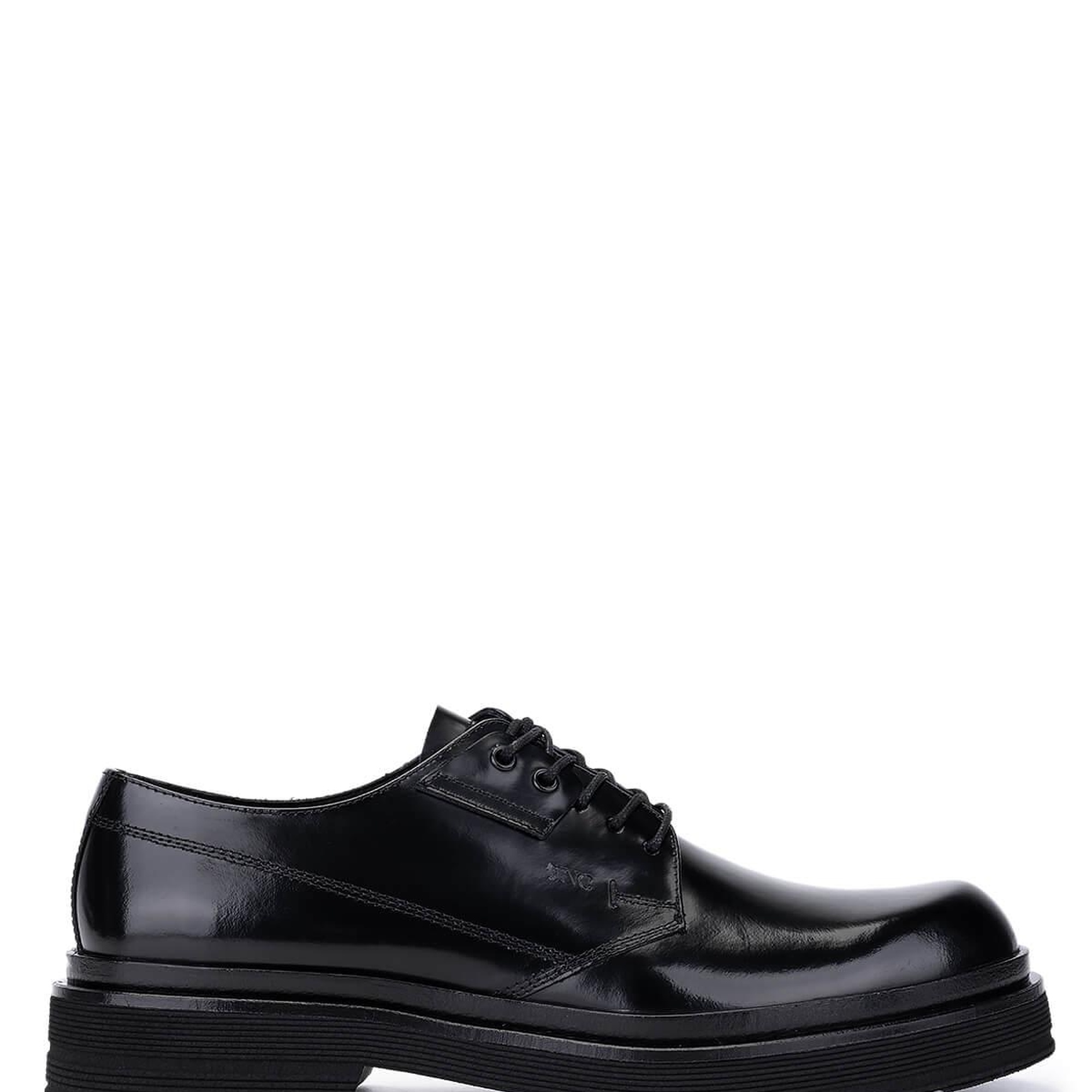 Tamer Tanca Erkek Hakiki Deri Siyah Deri Casual Ayakkabı