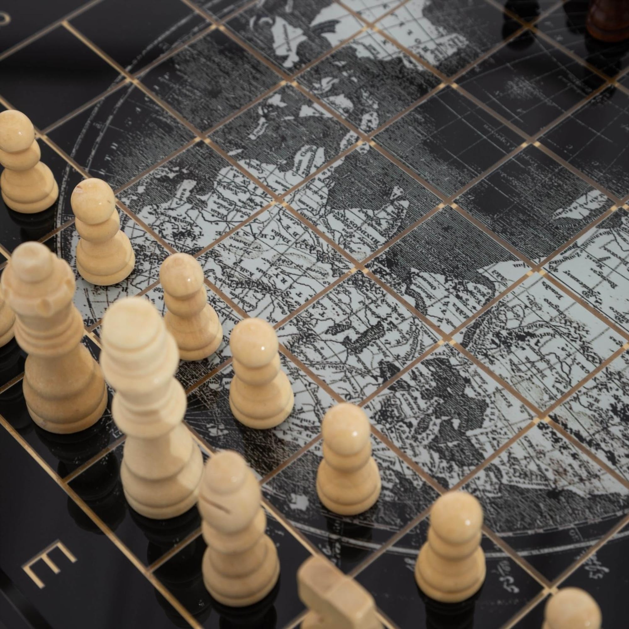 WORLD SATRANÇ TAKIMI 45X45CM