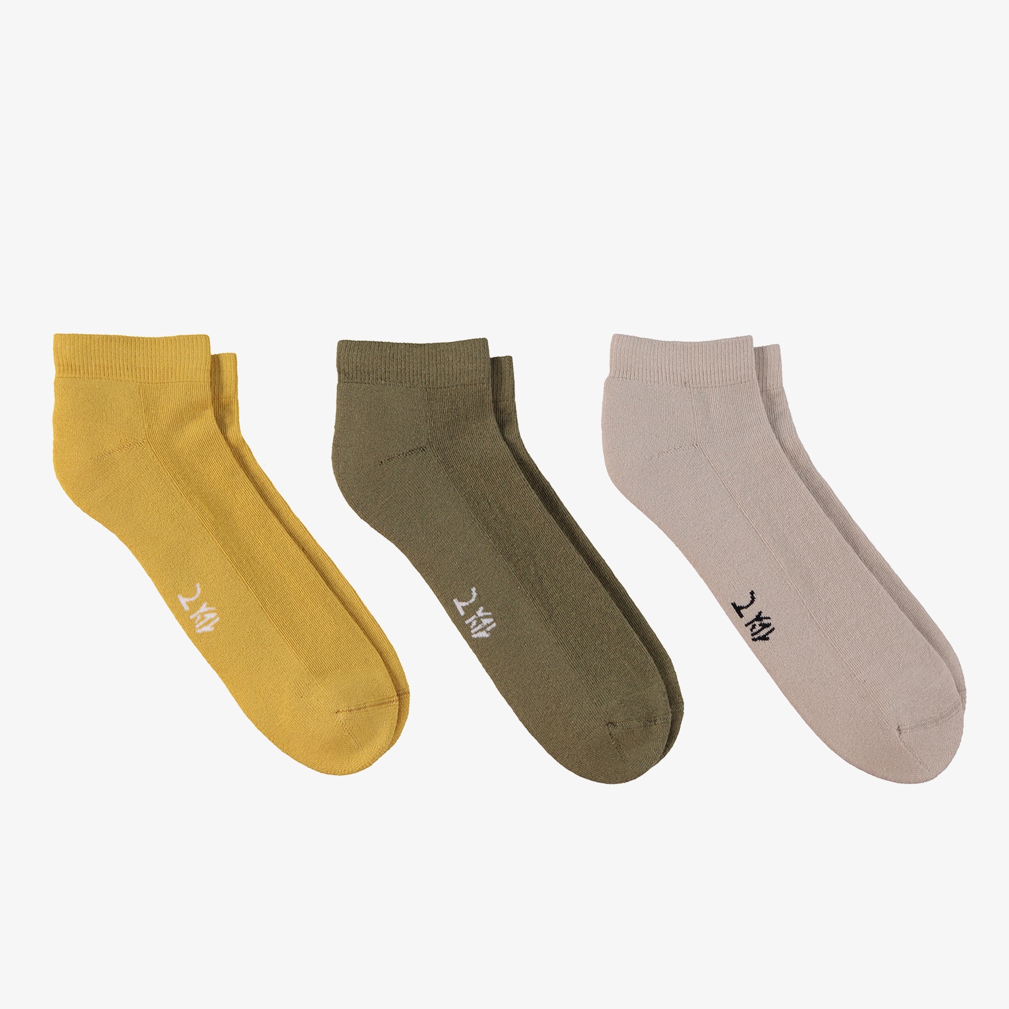 UNITED4 Classic Erkek Renkli 3lü Çorap