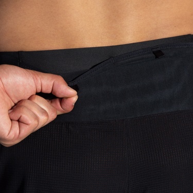  Brooks High Point 5 2-İn-1 2.0 Erkek Siyah Şort