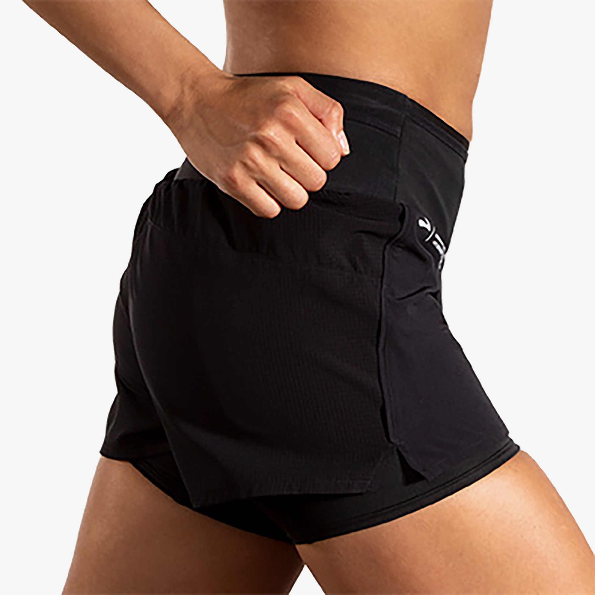 Brooks High Point 3 2-İn-1 2.0 Kadın Siyah Şort