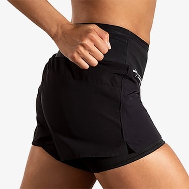  Brooks High Point 3 2-İn-1 2.0 Kadın Siyah Şort
