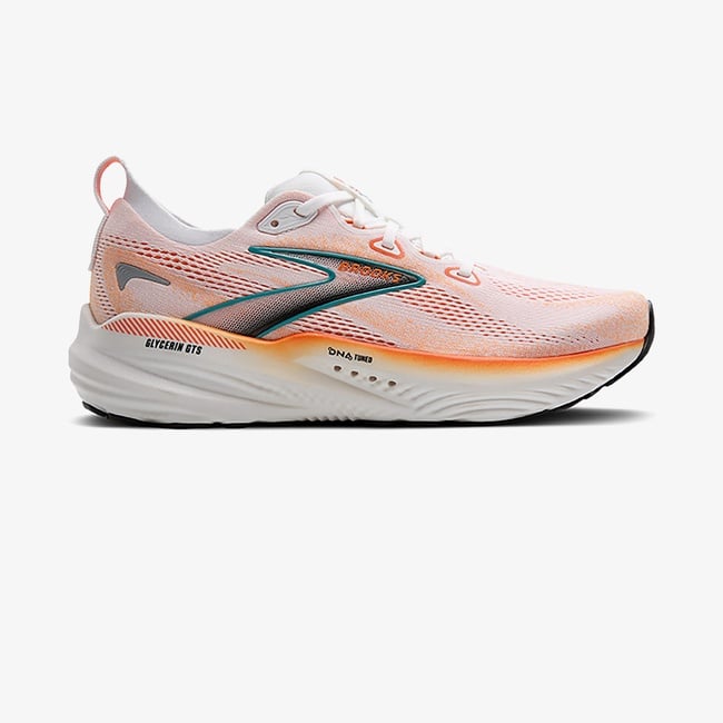  Brooks Glycerin Gts 22 Erkek Beyaz Koşu Ayakkabısı