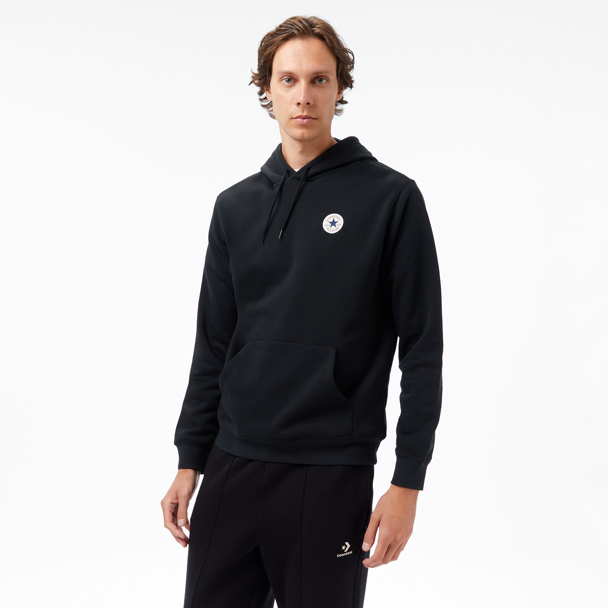 Converse Erkek Siyah Sweatshirt