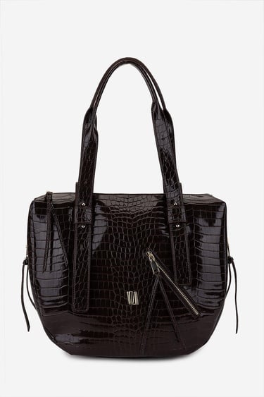  Valmenti Kadın Suni Deri Kahverengi Omuz Çanta