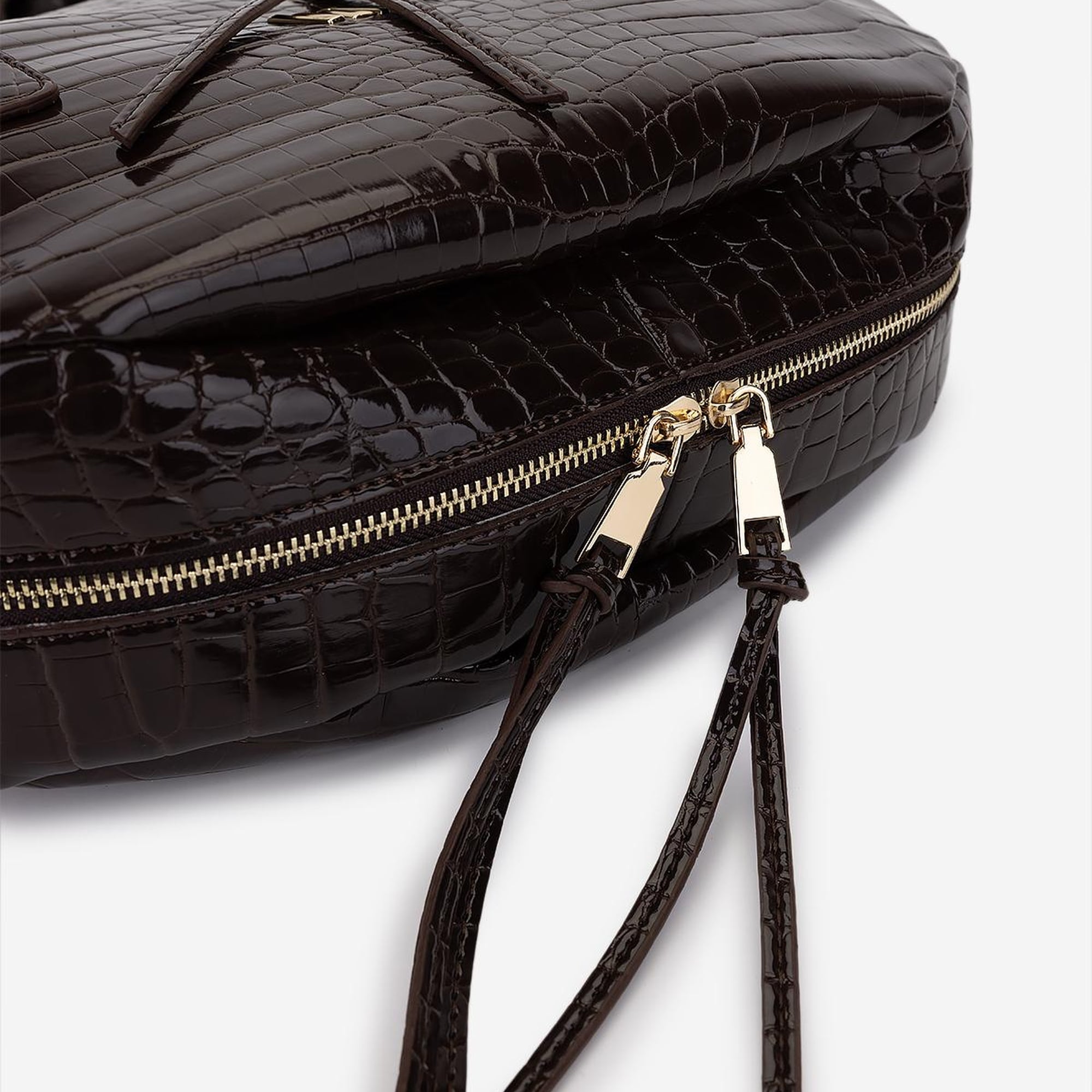 Valmenti Kadın Suni Deri Kahverengi Omuz Çanta