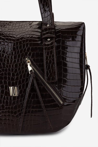  Valmenti Kadın Suni Deri Kahverengi Omuz Çanta