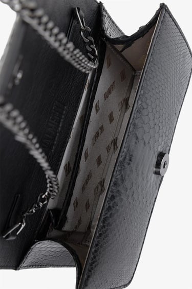  Valmenti Kadın Hakiki Deri Siyah Omuz Çanta