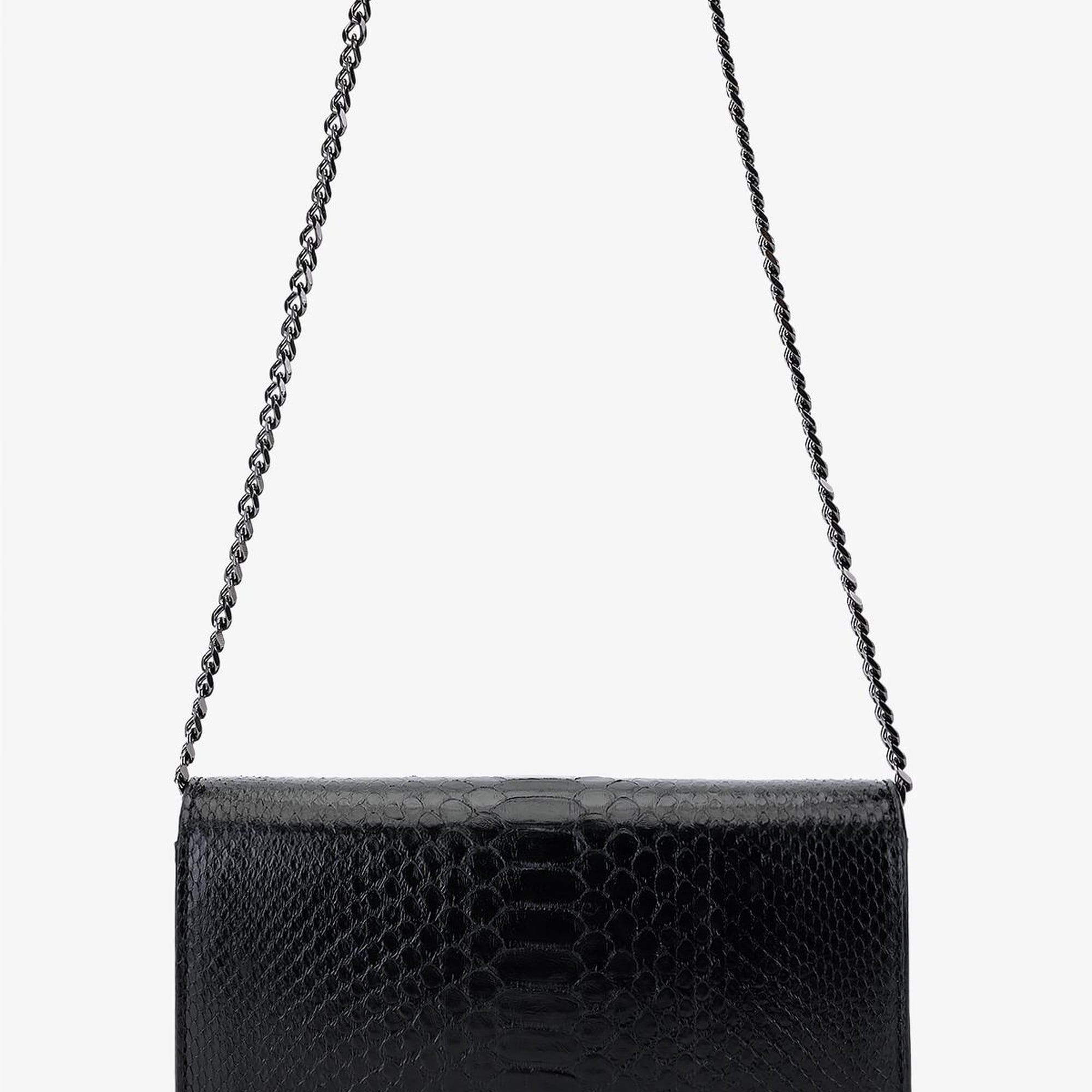 Valmenti Kadın Hakiki Deri Siyah Omuz Çanta