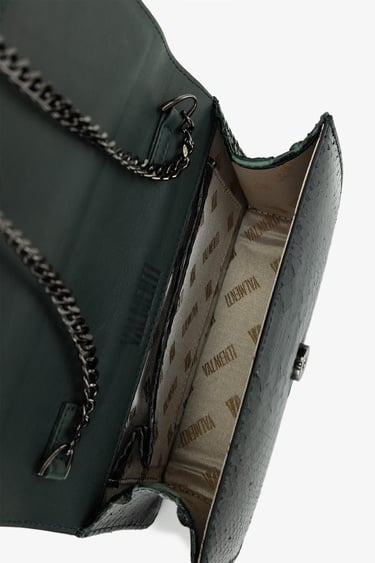  Valmenti Kadın Hakiki Deri Yeşil Omuz Çanta