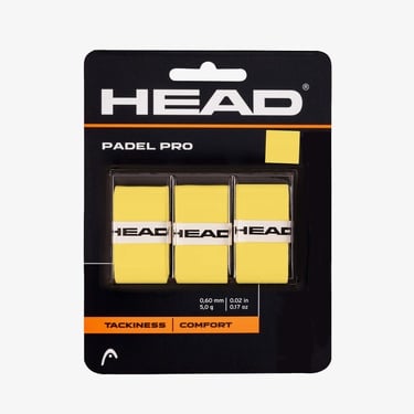  Head Padel Pro 3 3lü Sarı Padel Grip