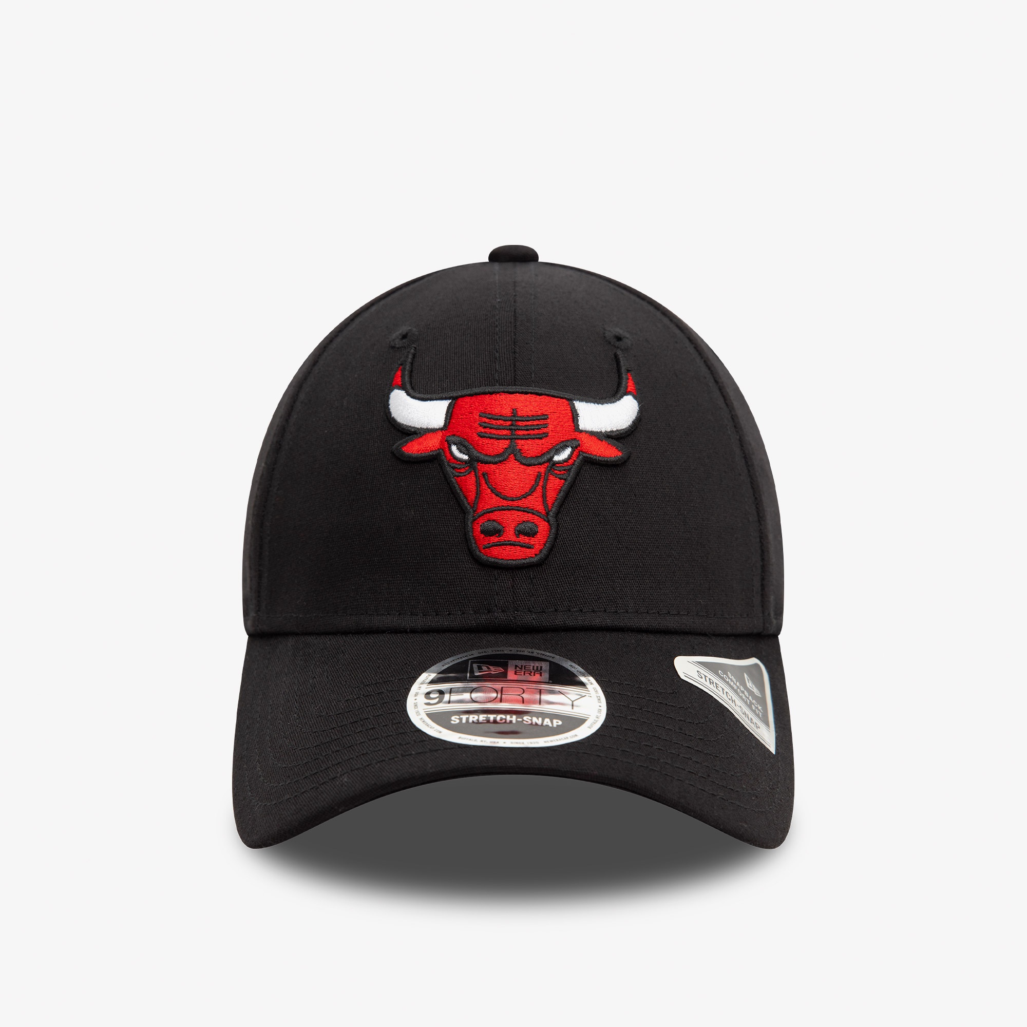 New Era 9Forty Stretch Snap Bulls Unisex Siyah Şapka