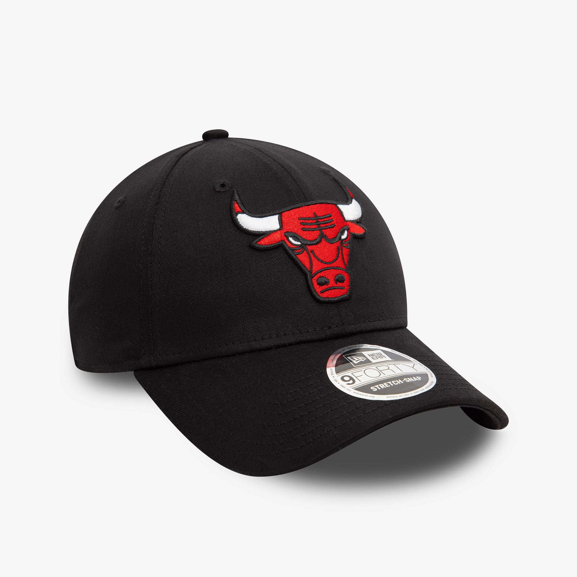 New Era 9Forty Stretch Snap Bulls Unisex Siyah Şapka