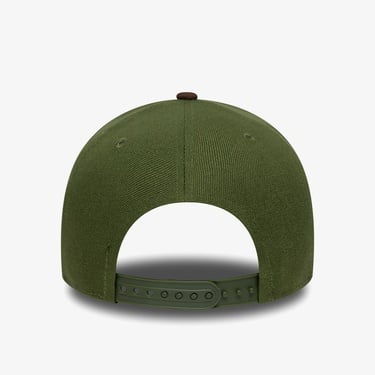  New Era LA Dodgers MLB Suede E-Frame 9FORTY Unisex Yeşil Şapka