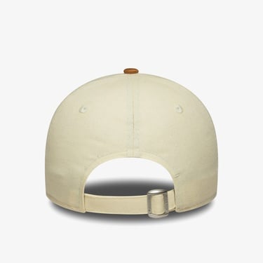  New Era New York Yankees Mlb Suni Süet 9FORTY Unisex Bej Şapka