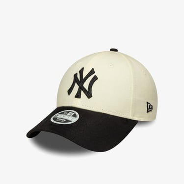  New Era New York Yankees MLB Suni Süet 9FORTY Unisex Bej Şapka
