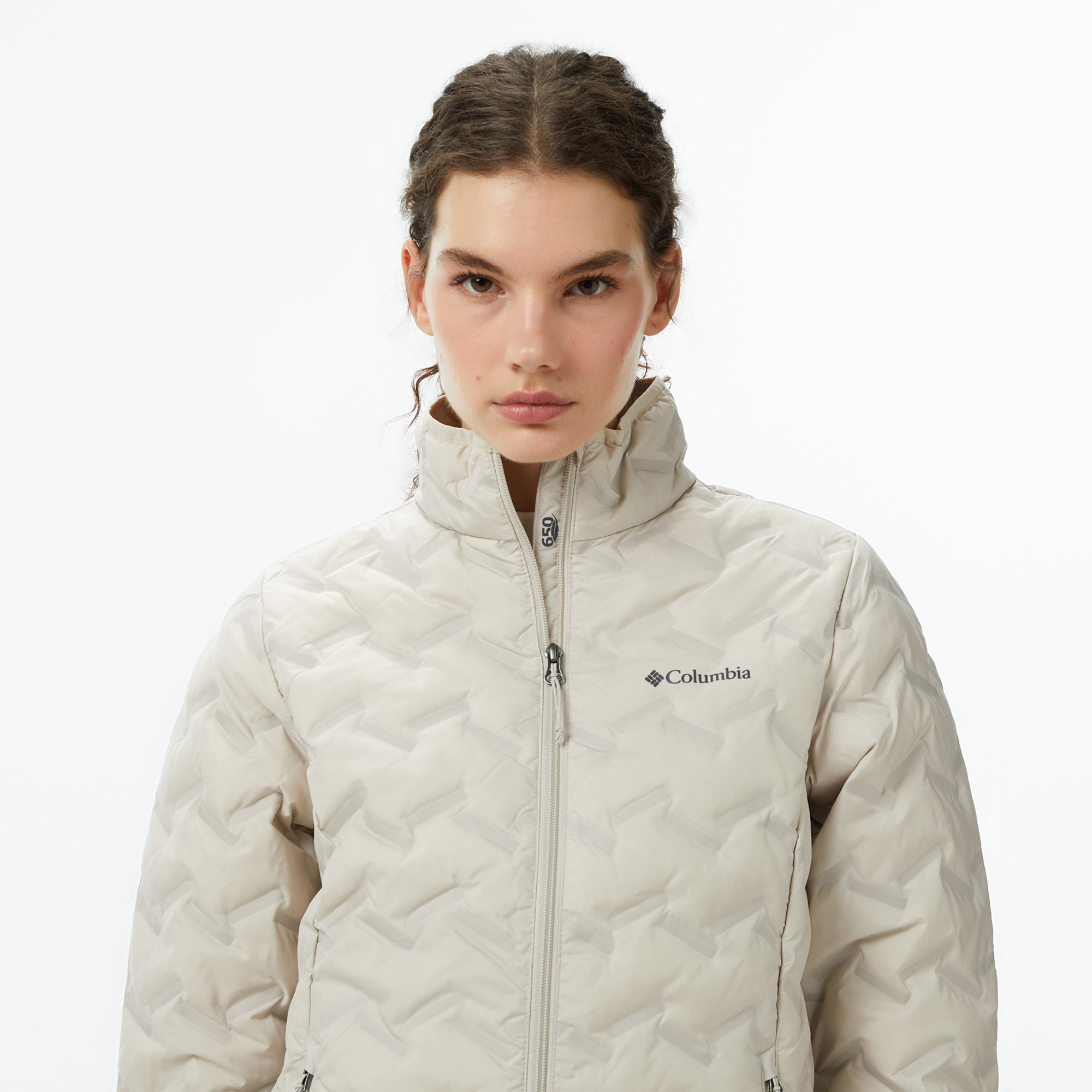 Columbia Delta Ridge II Down Kadın Bej Outdoor Mont