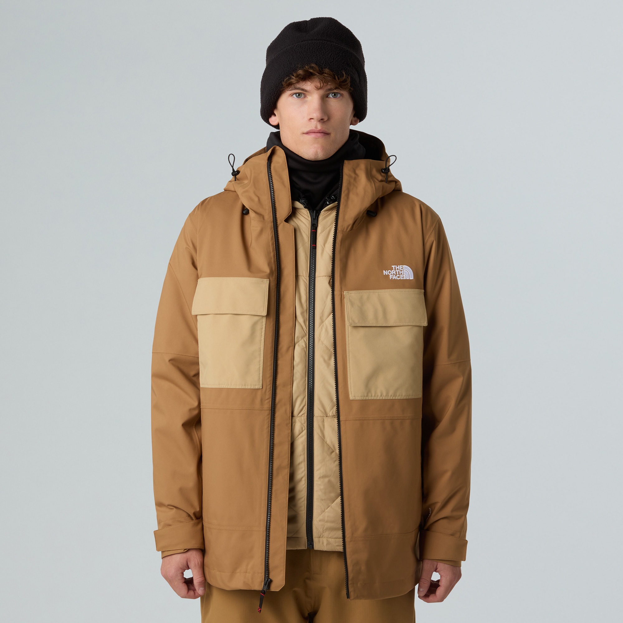 The North Face Fourbarrel Triclimate 3in1 Erkek Kahverengi Outdoor Mont