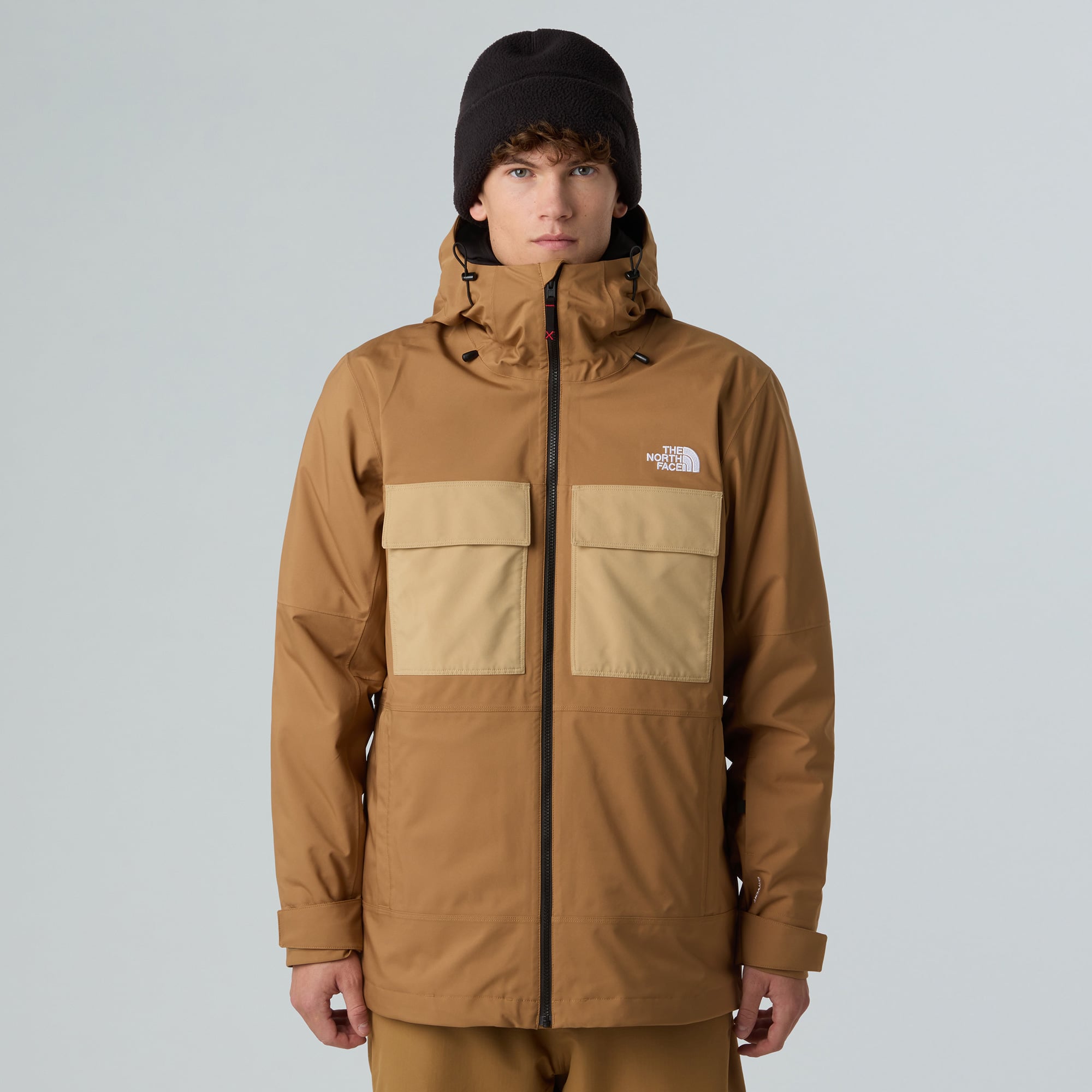  The North Face Fourbarrel Triclimate 3in1 Erkek Kahverengi Outdoor Mont