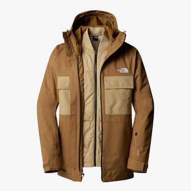  The North Face Fourbarrel Triclimate 3in1 Erkek Kahverengi Outdoor Mont